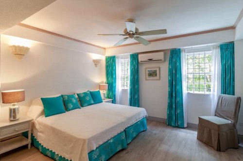 Luxury air-conditioned bedroom.