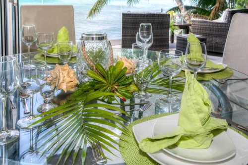 Fine Bajan dining.