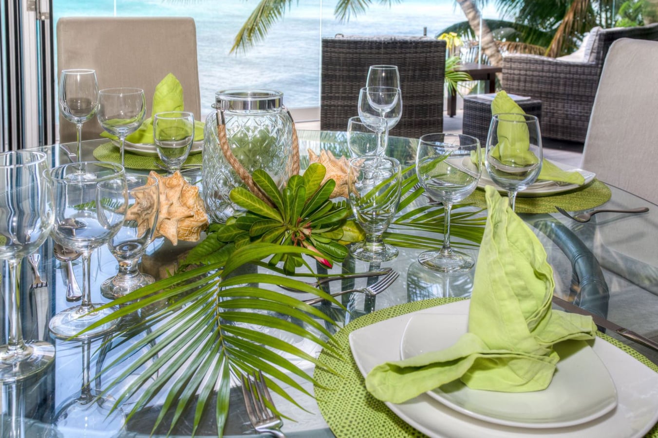 Fine Bajan dining.