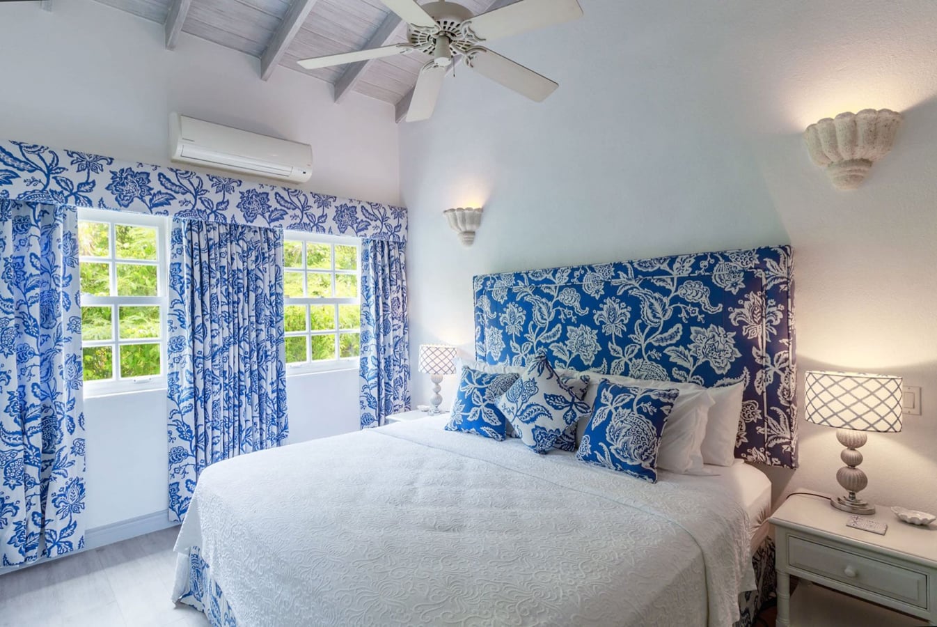 One of the four luxury air-conditioned bedrooms.
